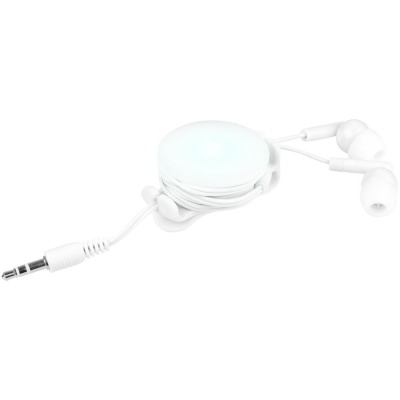 Słuchawki douszne Strix z futerałem z migającą diodą