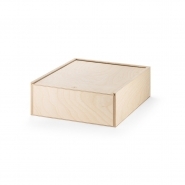 BOXIE WOOD L. Drewniane pudełko L reklamowy