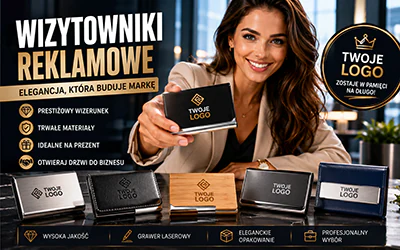 Wizytownik z Twoim logo – gadżet, który nadal otwiera drzwi do biznesu
