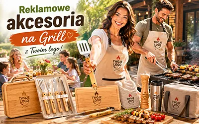 Akcesoria BBQ z Twoim logo – gadżety, które smakują relacjami przy wspólnym grillu