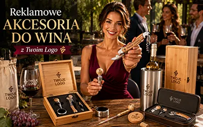 Akcesoria do wina z Twoim logo – eleganckie prezenty, które zostają w pamięci