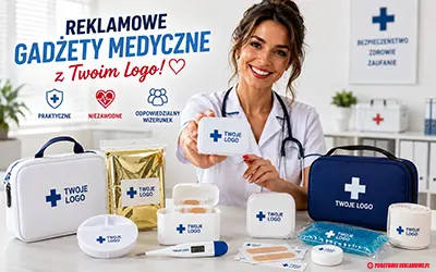 Gadżety medyczne z Twoim logo – praktyczne akcesoria, które budują wizerunek odpowiedzialnej firmy