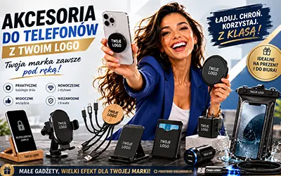 Akcesoria do telefonu z Twoim logo – gadżety, które towarzyszą smartfonowi codziennie