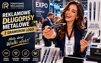 Długopis metalowy z grawerem logo – elegancja, która zostaje na lata