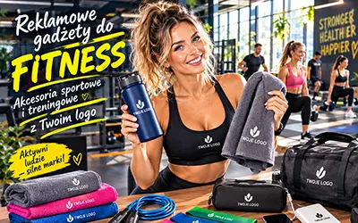 Gadżet fitness z Twoim logo – akcesorium, które pracuje na każdym treningu