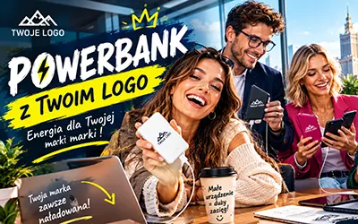 Powerbank z Twoim logo – gadżet, którego naprawdę używa się codziennie