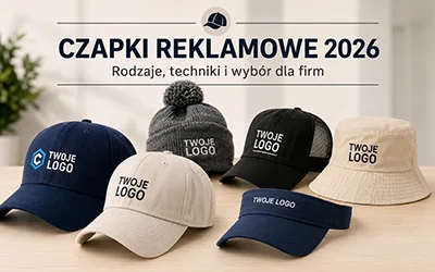 Najlepsze czapki reklamowe 2026 – Przewodnik po rodzajach, technikach i wyborze dla firm