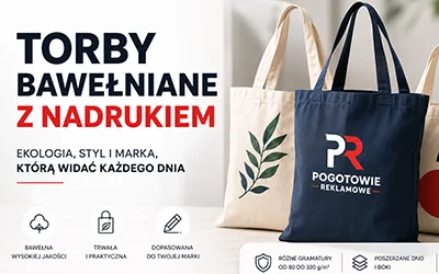 Reklamowe torby bawełniane z nadrukiem – praktyczny gadżet, który pracuje przez długi czas