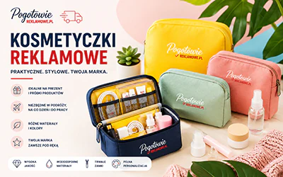 Kosmetyczki Reklamowe z Nadrukiem – Praktyczne Gadżety Firmowe 2026
