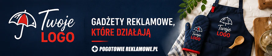 rękawice kuchenne reklamowe z logo 