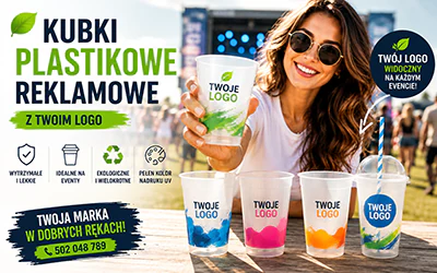 Kubki plastikowe z logo, które przetrwają wszystko – nawet najbardziej szalone eventy