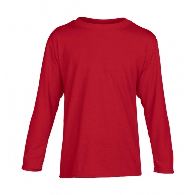 Dziecięcy t-shirt z długim rękawem Performance®