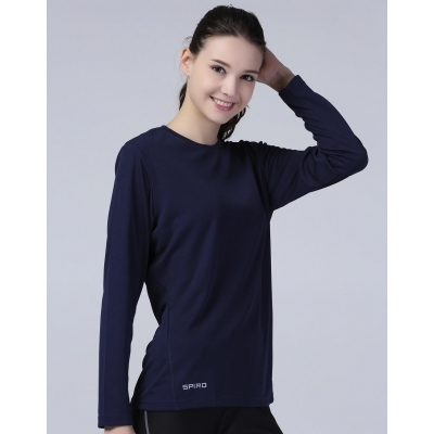 Damski T-shirt Performance z długimi rękawami