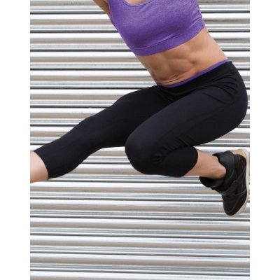 Damskie spodnie Capri Fitness