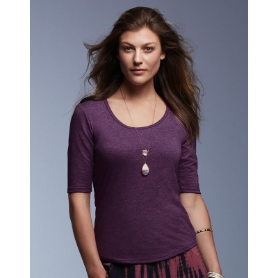 Damska koszulka 1/2 Tri-Blend Tee