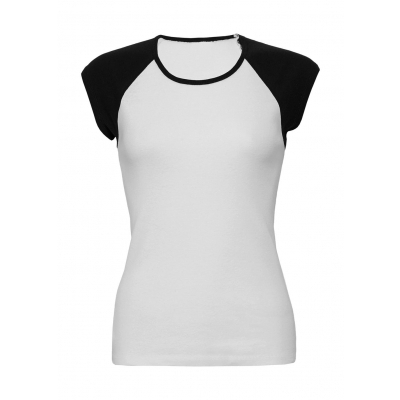 Podkoszulek bez rękawów Cap Sleeve Contrast