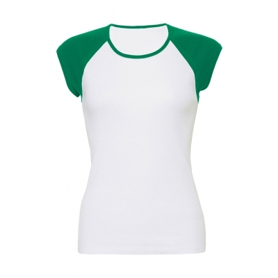 Podkoszulek bez rękawów Cap Sleeve Contrast