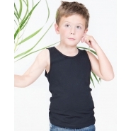 Organiczna koszulka dziecięca bez rękawów