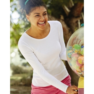 Koszulka z długim rękawem Lady-Fit Valueweight T