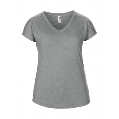 Damska koszulka Tri-Blend V-Neck Tee