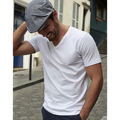 Męska koszulka Fashion V-Neck