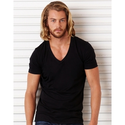 Podkoszulek z głębokim dekoltem v-neck