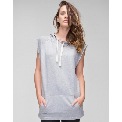 Damski bezrękawnik Oversized Hoodie