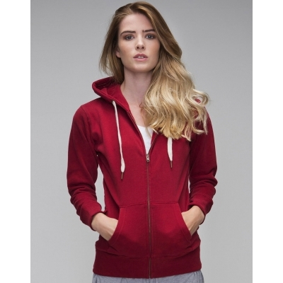 Damska bluza z kapturem na zamek Superstar