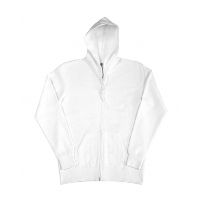 Damska bluza na zamek z kapturem