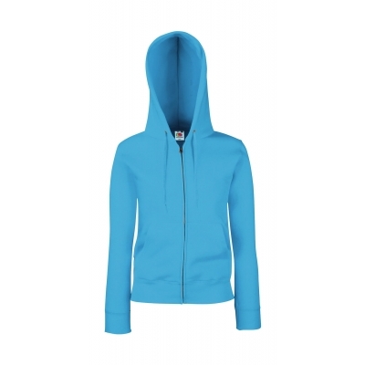 Damska bluza z kapturem na zamek