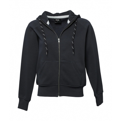 Damska bluza na zamek z kapturem