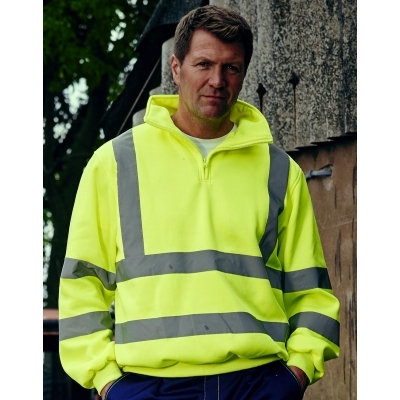 Bluza Hi Vis 1/4 Zip