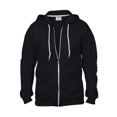 Bluza na zamek z kapturem Fashion