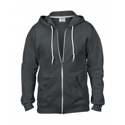 Bluza na zamek z kapturem Fashion