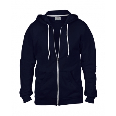 Bluza na zamek z kapturem Fashion