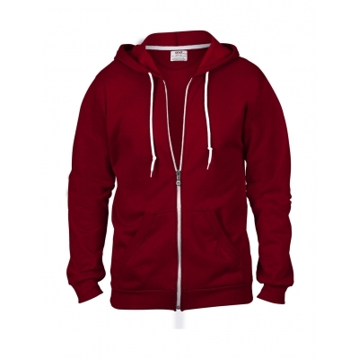 Bluza na zamek z kapturem Fashion