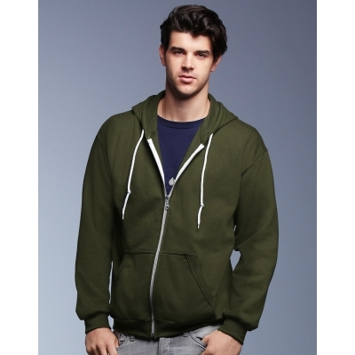 Bluza na zamek z kapturem Fashion