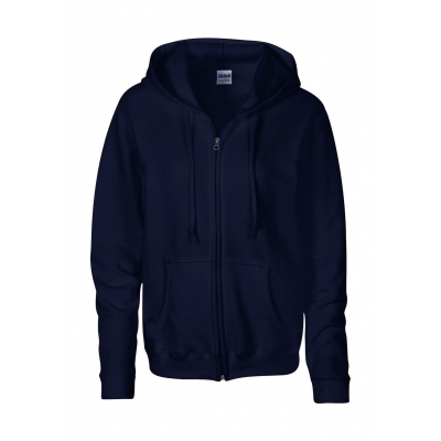 Damska bluza z kapturem na zamek