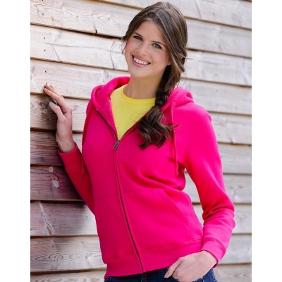 Damska bluza z kapturem na zamek Authentic