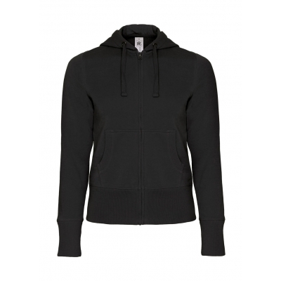 Damska bluza z kapturem na zamek