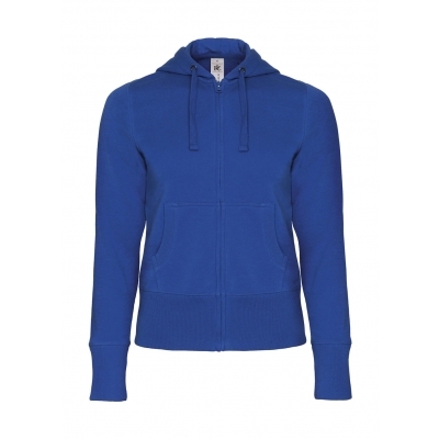 Damska bluza z kapturem na zamek