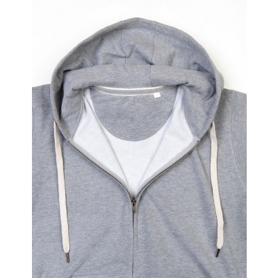 Męska bluza z kapturem na zamek Superstar