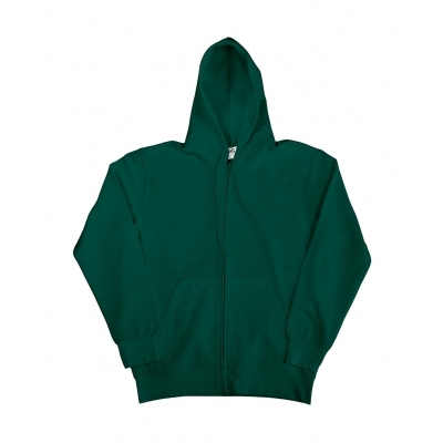 Męska bluza na zamek z kapturem