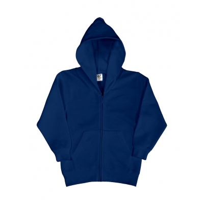 Dziecięca bluza na zamek z kapturem