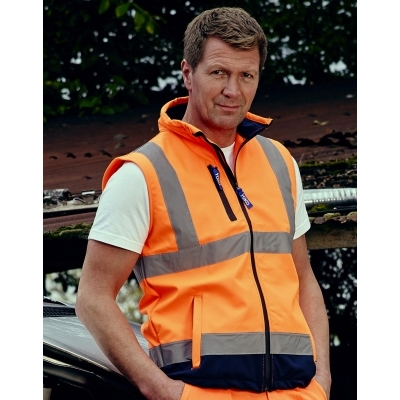 Kamizelka Softshell Hi-Vis