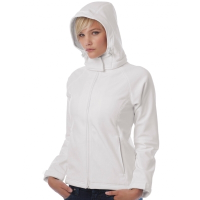 Damski Softshell z kapturem