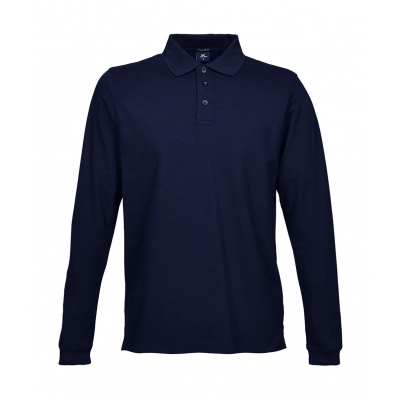 Polo z długim rękawem Luxury Stretch