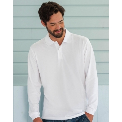 Polo Pique z długimi rękawami