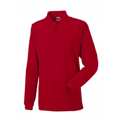 Polo Pique z długimi rękawami