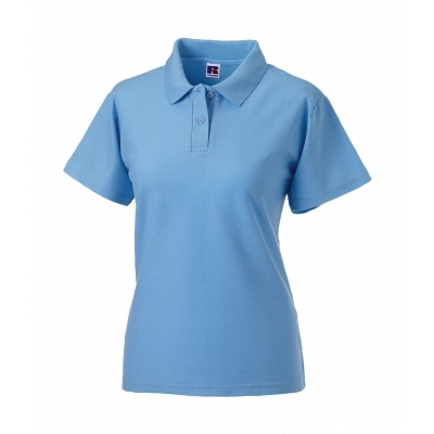 Polo damskie z włókien mieszanych